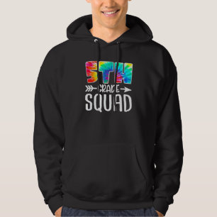 5th Grade Squad Tie Dye Back To School Teacher Stu Hoodie
