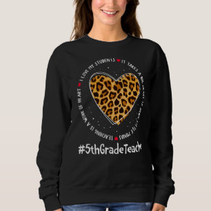5th Grade Teacher Admin Appreciation Week Back To Sweatshirt