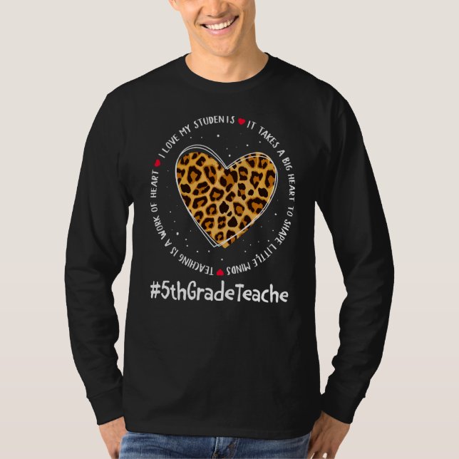5th Grade Teacher Admin Appreciation Week Back To  T-Shirt (Front)