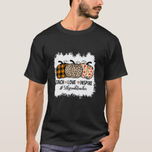 5th Grade Teacher Back To School Pumpkin Fall Teac T-Shirt