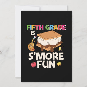 5th Grade Teacher Fifth Grade Is More Fun Invitation