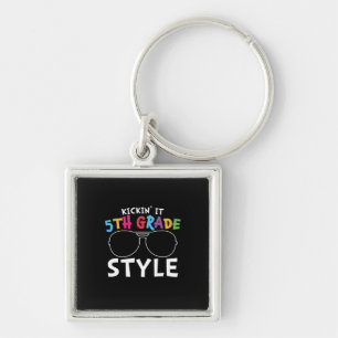 5th Grade Teacher Fifth Grade Style Key Ring