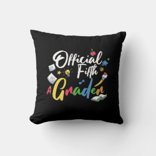 5th Grade Teacher Official Fifth Grade Cushion