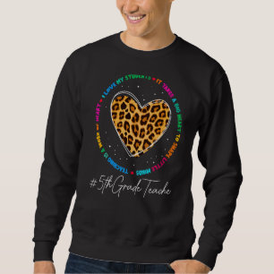 5th Grade Teacher Squad Admin Appreciation Back To Sweatshirt
