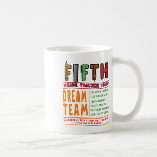 5th Grade Teacher Tour Back To School Fifth Crew T Coffee Mug