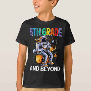 5th Grade Tee Back to School Spaceman Space Lovers