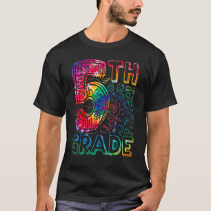 5th Grade Typography Team 5th Grade Teacher Back T T-Shirt