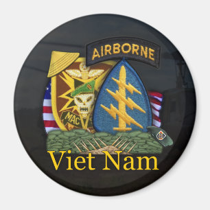 5th green berets mac v sog vietnam nam Magnet