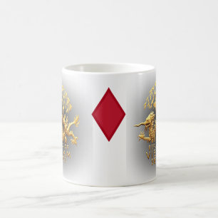 5th Infantry and Vietnam Service Dragon Coffee Mug