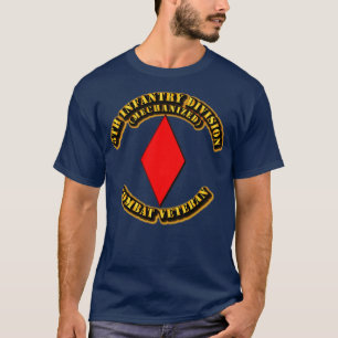 5th Infantry Division Combat Veteran T-Shirt