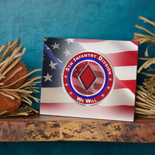 5th Infantry Division Plaque