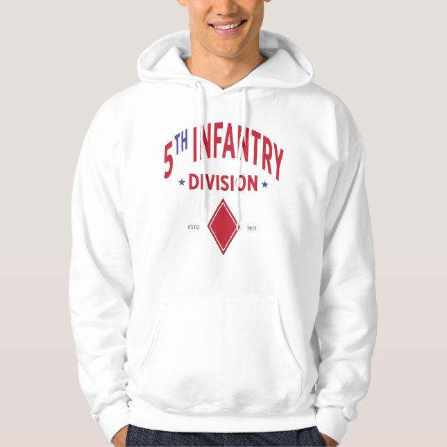 5th Infantry Division - United States Military Hoodie (Front)