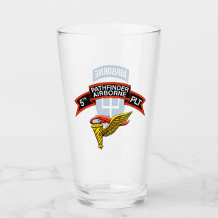 5th Infantry Platoon (Pathfinder) Beer Glass