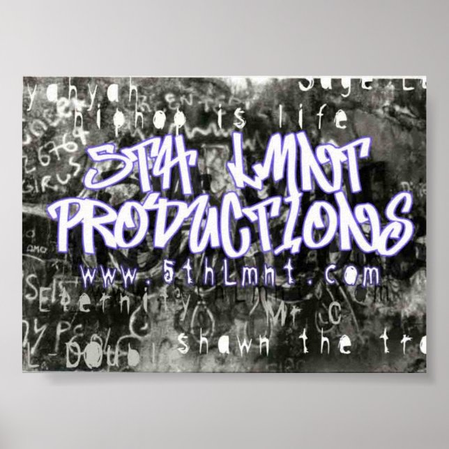 5th Lmnt Graffitti Poster (Front)