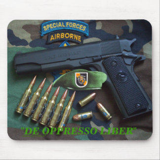 5th special forces fort campbell veteran Mousepad