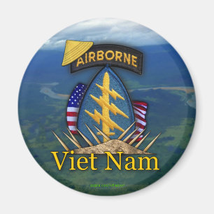 5th special forces green berets vietnam Magnet