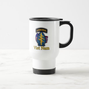 5th special forces green berets vietnam patch mug