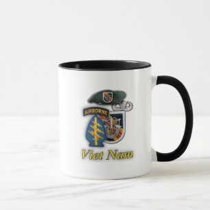 5th Special forces green berets vietnam war Mug