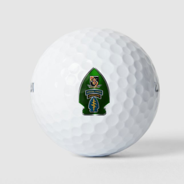 5th Special Forces Group (Airborne) Golf Balls (Front)