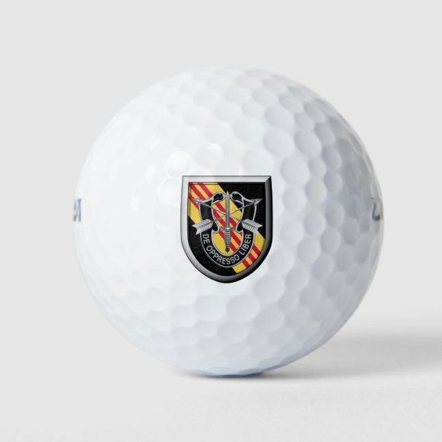 5th Special Forces Group (Airborne)  Golf Balls (Front)