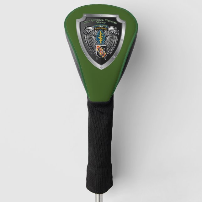 5th Special Forces Group (Airborne)  Golf Head Cover (Front)