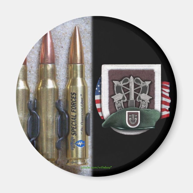 5th special forces group flash crest iraq magnet (Front)