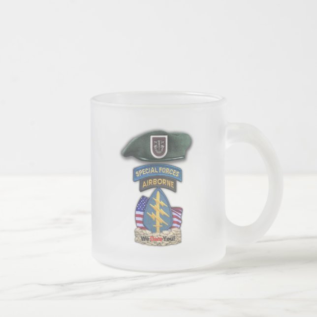 5th special forces group flash frosty Mug (Right)