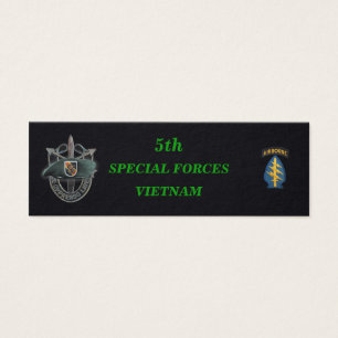 5th special forces group green berets bookmarkers