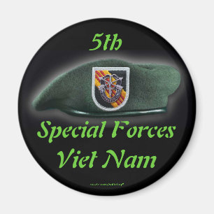 5th special forces group Green Berets  Magnet