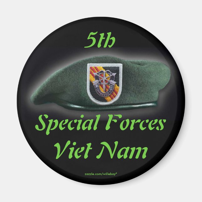 5th special forces group Green Berets  Magnet (Front)