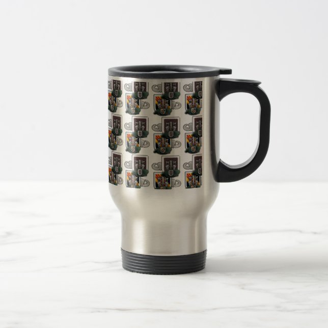 5th Special Forces Group Green Berets SFG SF LRRP Travel Mug (Right)