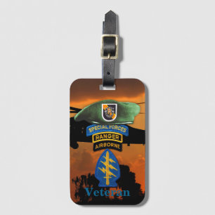 5th Special Forces Group Green Berets SFG SF Vets Luggage Tag