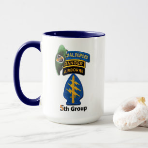 5th Special Forces Group Green Berets SFG SF Vets Mug