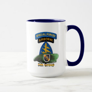 5th Special Forces Group Green Berets SFG SF Vets Mug