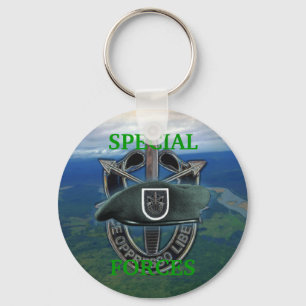 5th special forces group green berets son Keychain