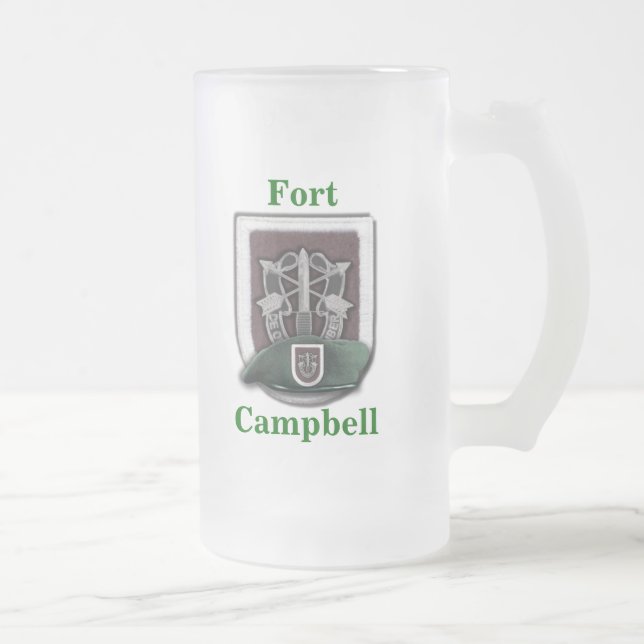 5th Special forces group iraq flash beer Mug (Right)