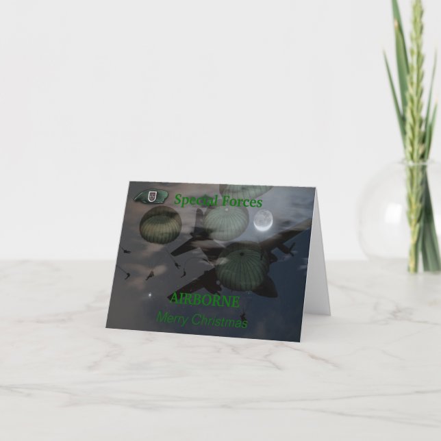 5th special forces group iraq vets veterans Card (Front)