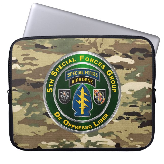 5th Special Forces Group  Laptop Sleeve (Front)