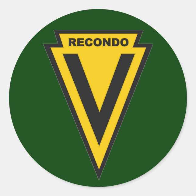 5th Special Forces Group school - Nha Trang patch Classic Round Sticker (Front)