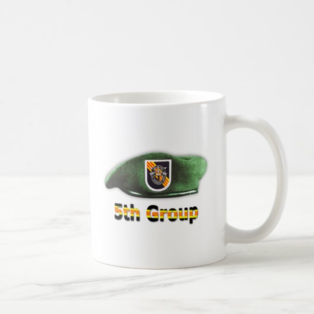 5th Special Forces Group SFG SF Veterans LRRP Coffee Mug (Right)