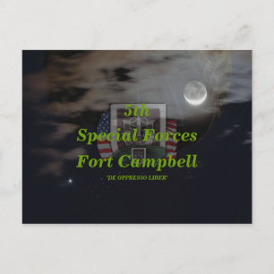 5th special forces group son green berets Postcard