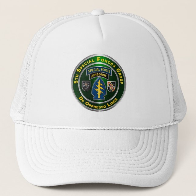 5th Special Forces Group  Trucker Hat (Front)