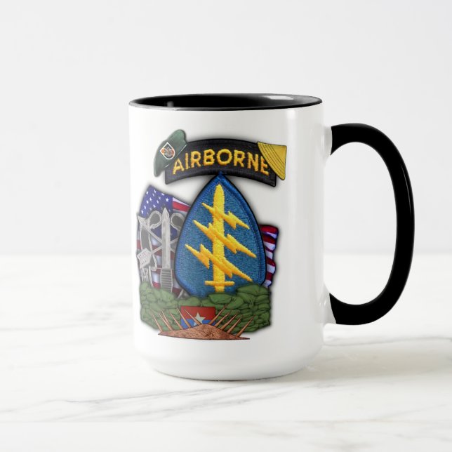 5th special forces group veterans vietnam vets mug (Right)