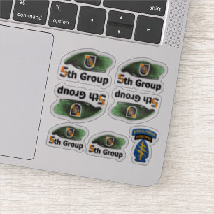 5th Special Forces SFGA SFG Green Berets Contour