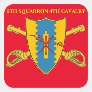 5TH SQUADRON 4TH CAVALRY STICKERS