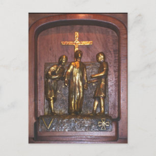 5th Station of the Cross Postcard
