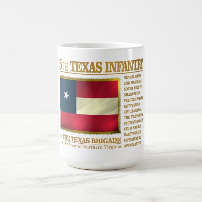 5th Texas Infantry (BA2) Coffee Mug (Center)