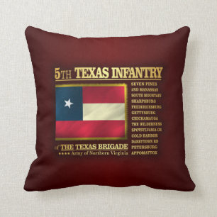 5th Texas Infantry (BA2) Cushion
