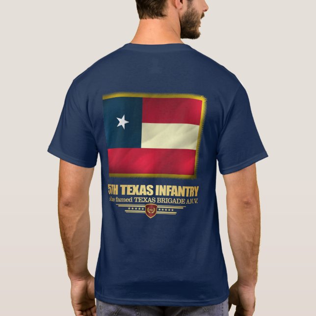 5th Texas Infantry T-Shirt (Back)