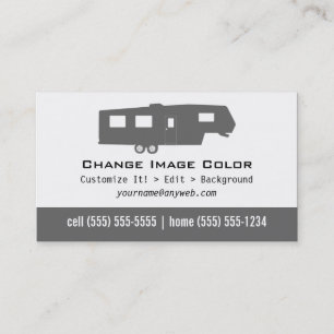 5th Wheel RV - Personal Business Card